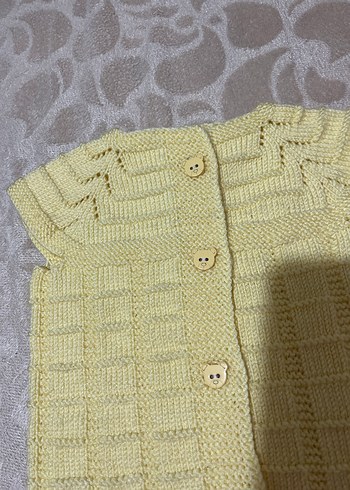 El Örgüsü Bebek Yeleği - Görsel 2