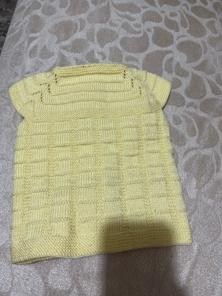 El Örgüsü Bebek Yeleği - Görsel 3