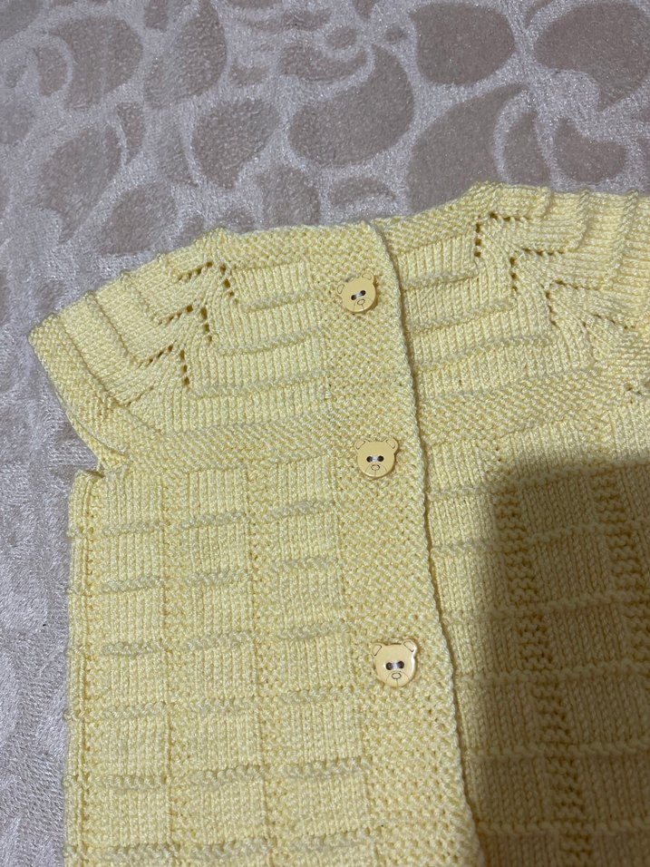 El Örgüsü Bebek Yeleği - Görsel 2