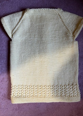 El Örgüsü Bebek Yeleği - Görsel 3