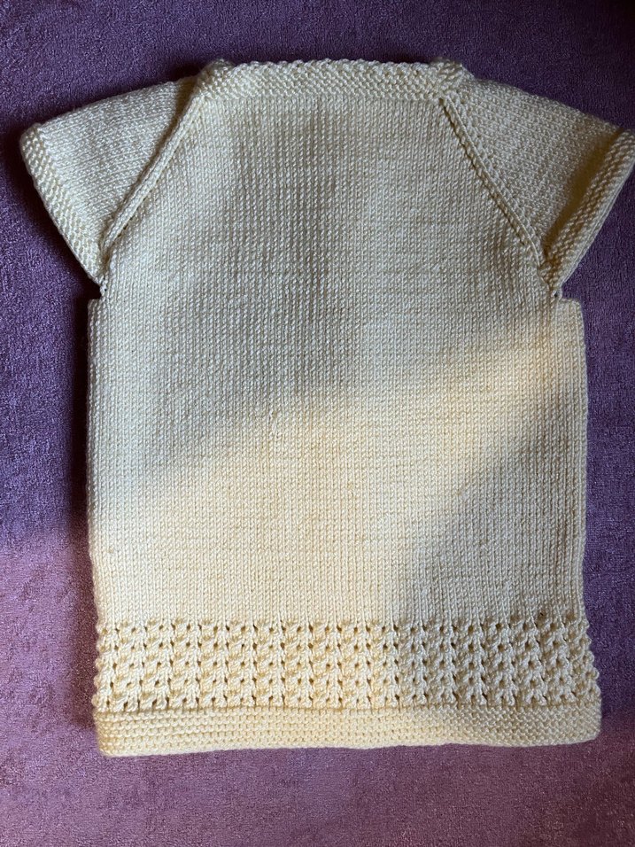 El Örgüsü Bebek Yeleği - Görsel 3