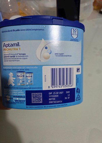 Aptamil Pronutra Bebek Sütü 350g 0-6 Ay - Görsel 2