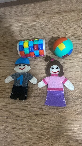 Kübirik silindir ve parmak kukla
