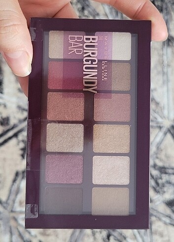 Maybelline burgundy bar far paleti yeni 