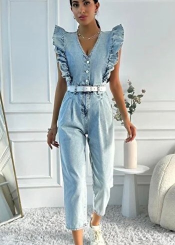 Kadın Kolsuz tulum - Görsel 2