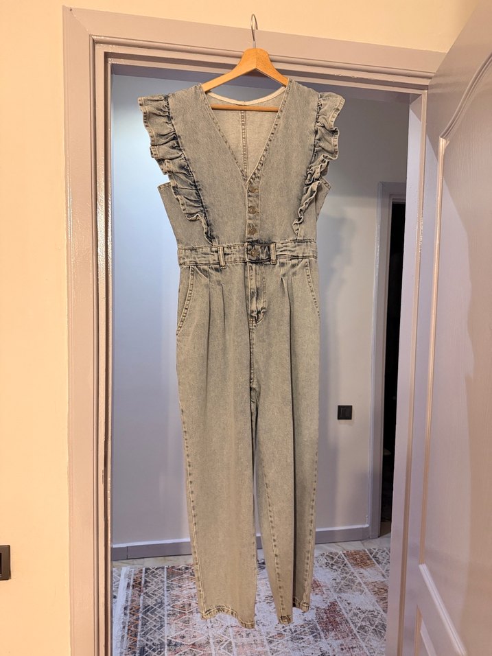 Kadın Kolsuz tulum - Görsel 3