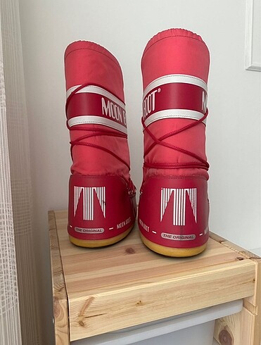 39 Beden pembe Renk Moon boot