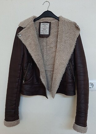 Pelus biker ceket