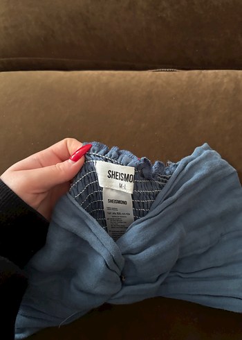 Kadın sheismono üst mavi büstiyer - Görsel 2