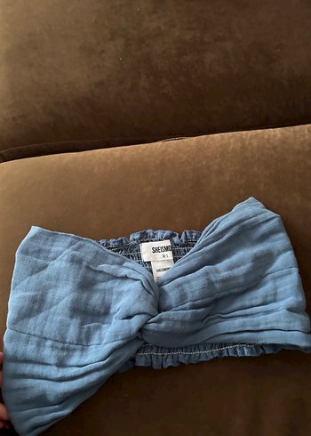 Kadın sheismono üst mavi büstiyer - Görsel 3