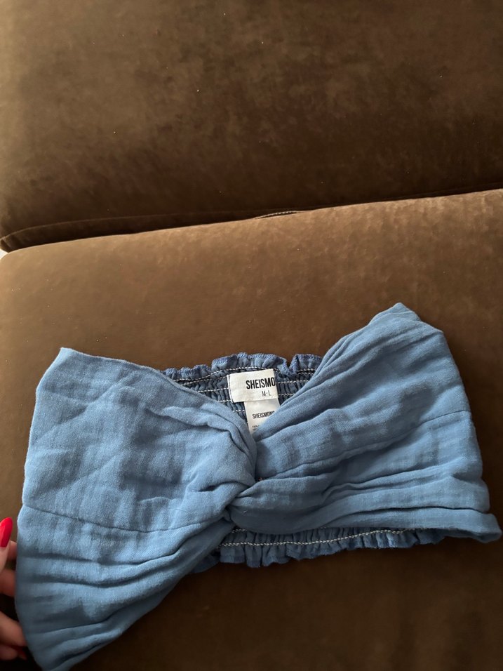 Kadın sheismono üst mavi büstiyer - Görsel 3