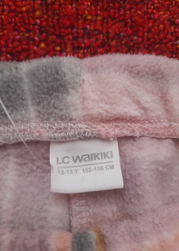 Pembe Ekose Kız Çocuk pijama alt - Görsel 4