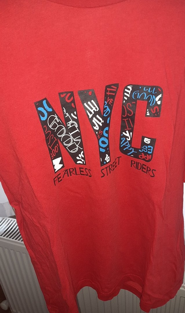 Koyu Kırmızı Baskılı Erkek Sweatshirt - Görsel 2