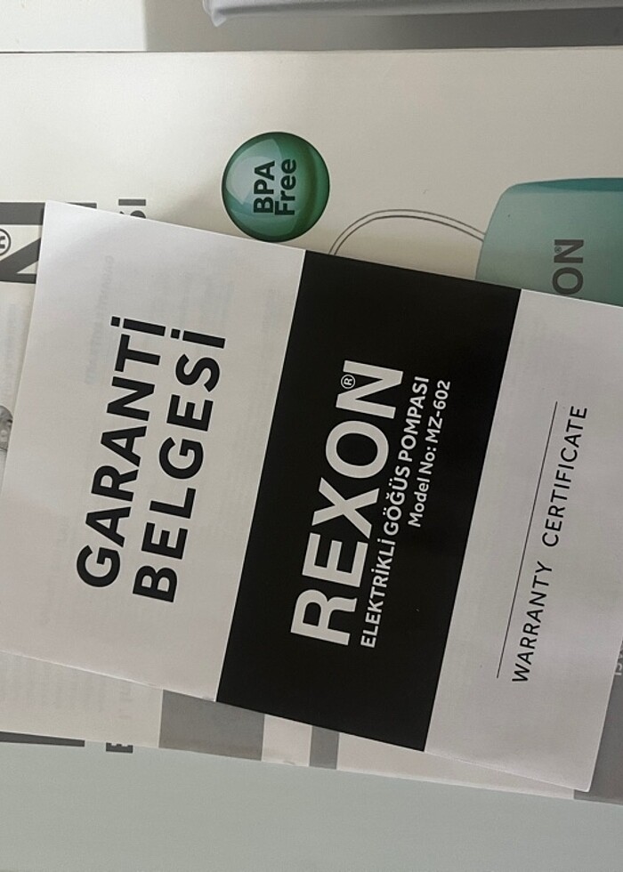 Rexon elektrikli süt pompası - Görsel 3