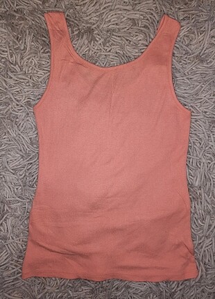 American Vintage Vintage somon kalın askılı bluz