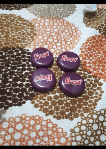 Renkli Rock Punk CocaCola Rozetleri 100 kapak 50 tl - Görsel 2