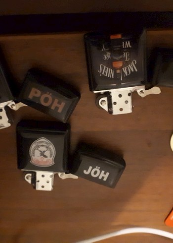 Siyah Biker Rozetleri - Grunge Punk Tarzı - Görsel 2