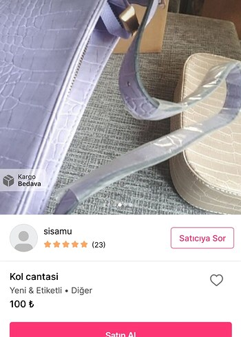 Bej Deri Fermuarlı Kadın Kol Çantası - Görsel 3