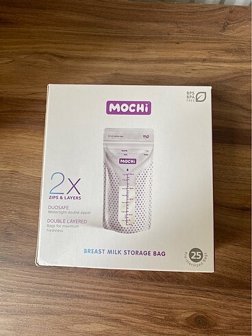  Mochi Süt Saklama Poşeti