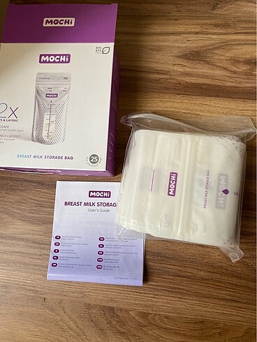  Beden Renk Mochi Süt Saklama Poşeti