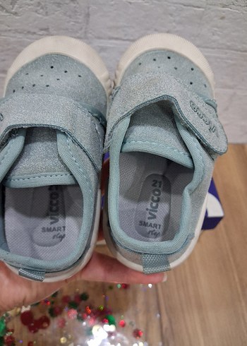 Erkek Bebek İlk Adım Ayakkabısı Mavi - Görsel 4