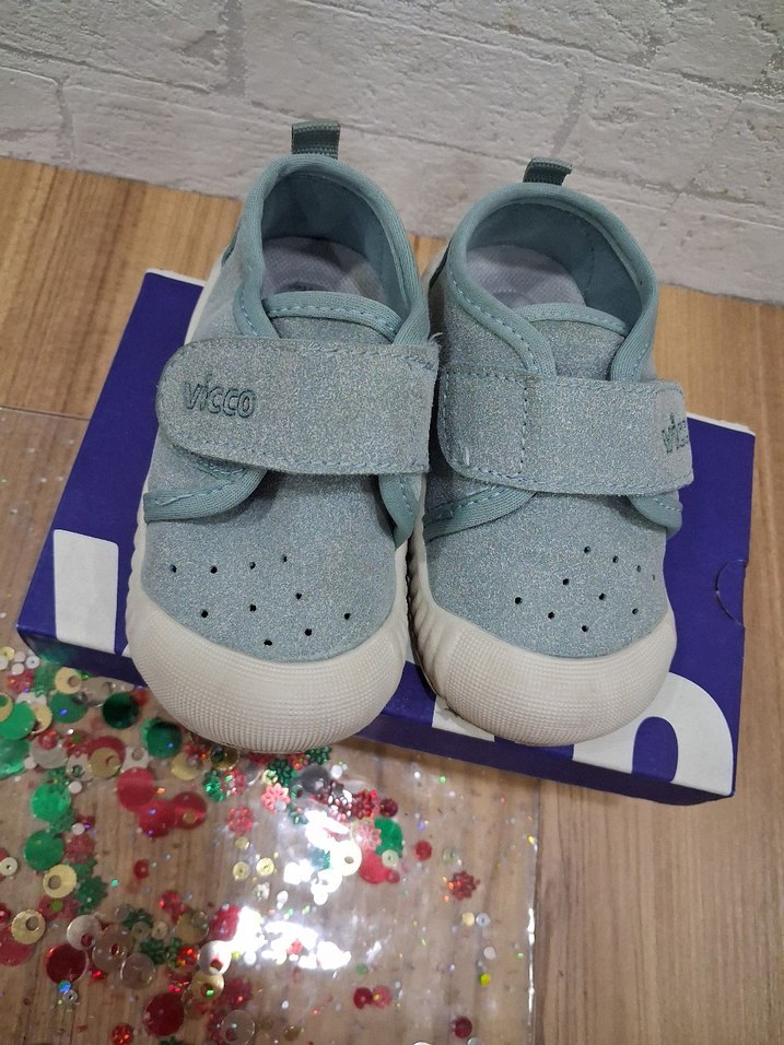 Erkek Bebek İlk Adım Ayakkabısı Mavi - Görsel 2