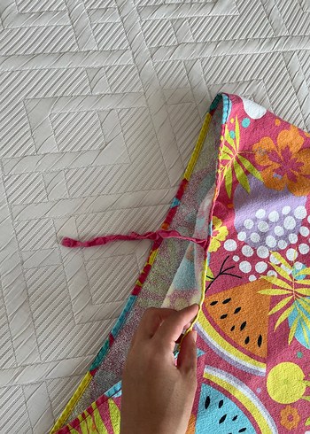 Kız Çocuk havlu bornoz - Görsel 4