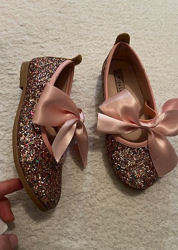 Pembe Kurdeleli Tie-Dye Kız Babet - Görsel 3