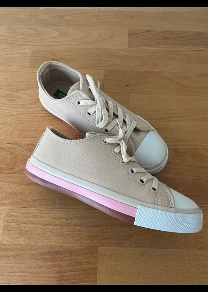 Benetton snekaer ayakkabı - Görsel 2