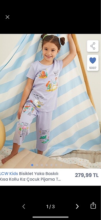 Kız çocuk pijama takımı