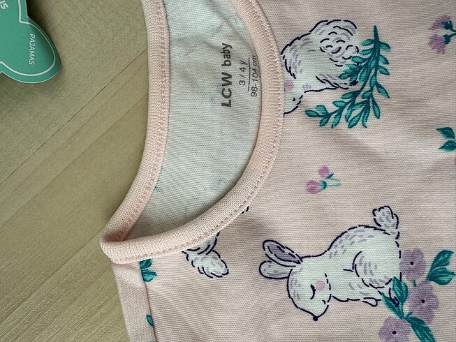 5 Yaş Beden Kız çocuk pijama takımı