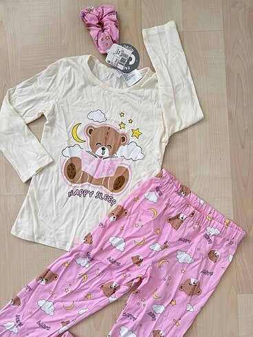 5 Yaş Beden Kız çocuk pijama takımı