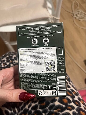Beden Anti chute dökülme karşıtı kür