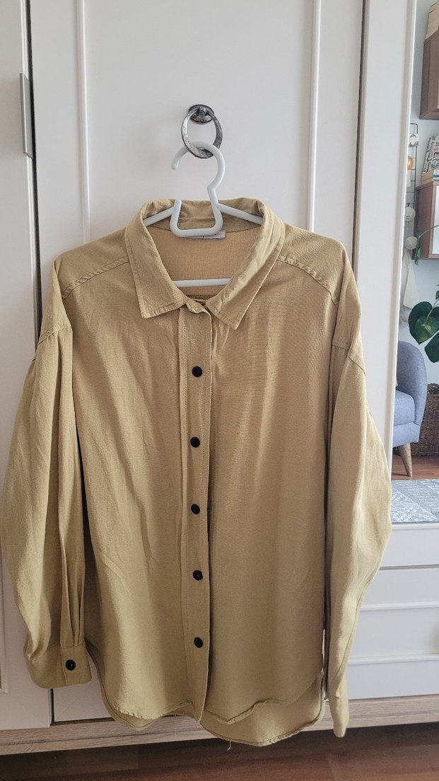 ZERUJ AVM GÖMLEK L BEDEN YAĞ YEŞİLİ - Görsel 3