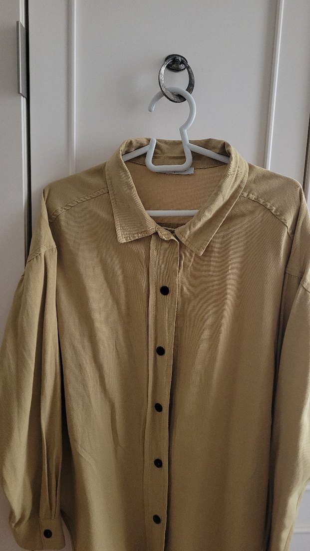 ZERUJ AVM GÖMLEK L BEDEN YAĞ YEŞİLİ - Görsel 2