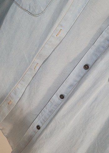 Hooopstore DENİM NAKIŞLI GÖMLEK MANUKA FAHHAR MİNİK TERZİ - Görsel 5