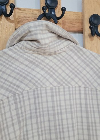 Zeruj avm Bej Uzun Kollu ceket gömlek - Görsel 5