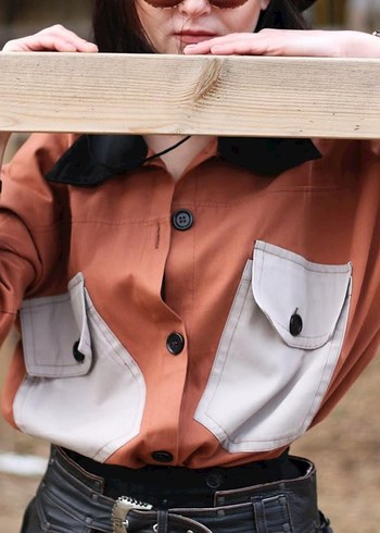 Womsistanbul tasarım ceket gömlek manuka fahhar suud touche - Görsel 3