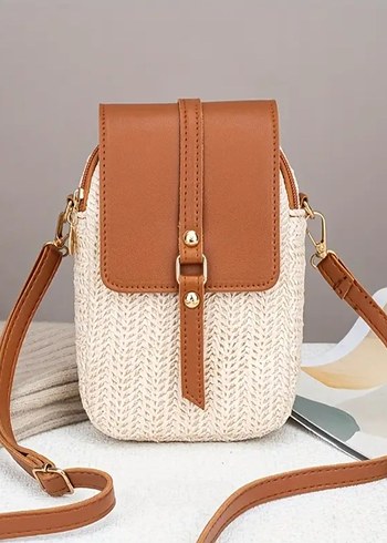 Bej Bohem Tarz Kadın Omuz Çantası TEMU TRENDYOL MANGO - Görsel 7