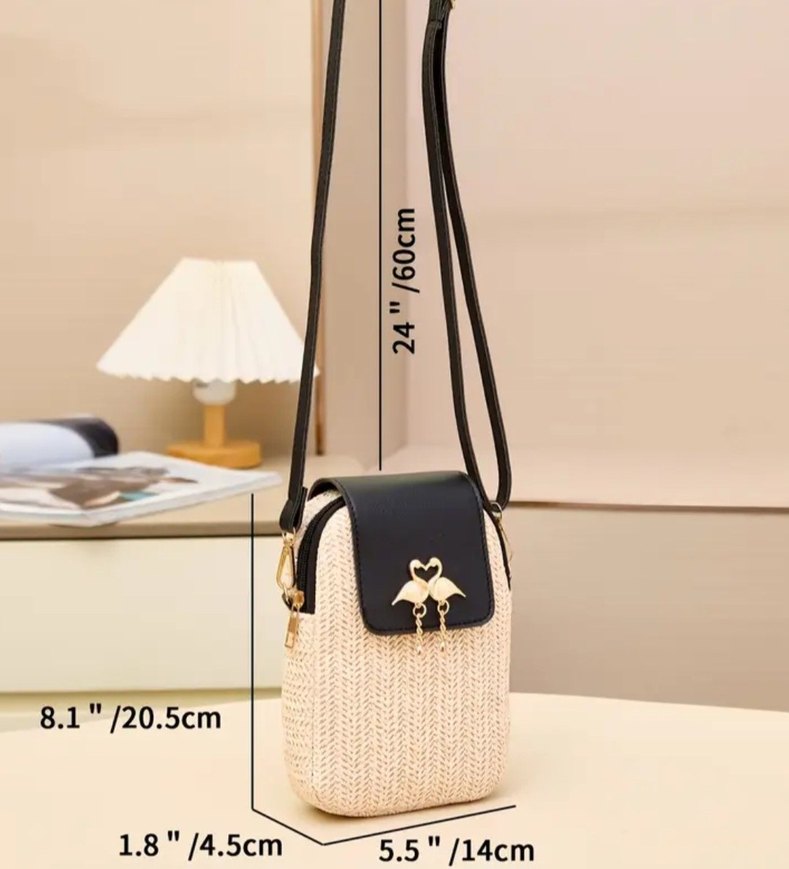 Bej Bohem Tarz Kadın Omuz Çantası TEMU TRENDYOL MANGO - Görsel 4