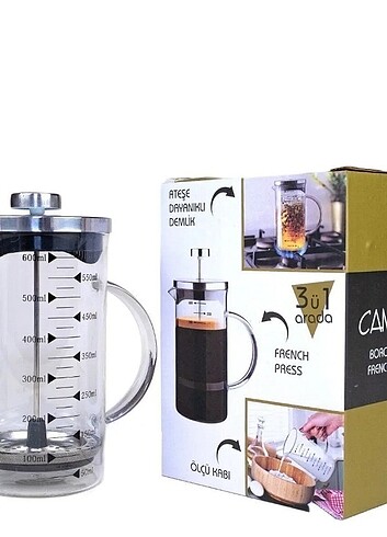 Borosilikat French press