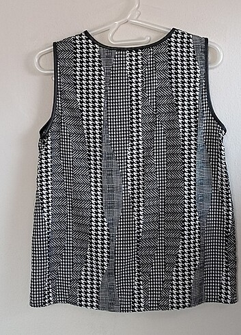 KOTON ŞİFON KOLSUZ BLUZ - Görsel 5