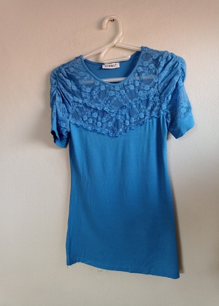 BAYAN ÜSTÜ DANTEL BLUZ - Görsel 3