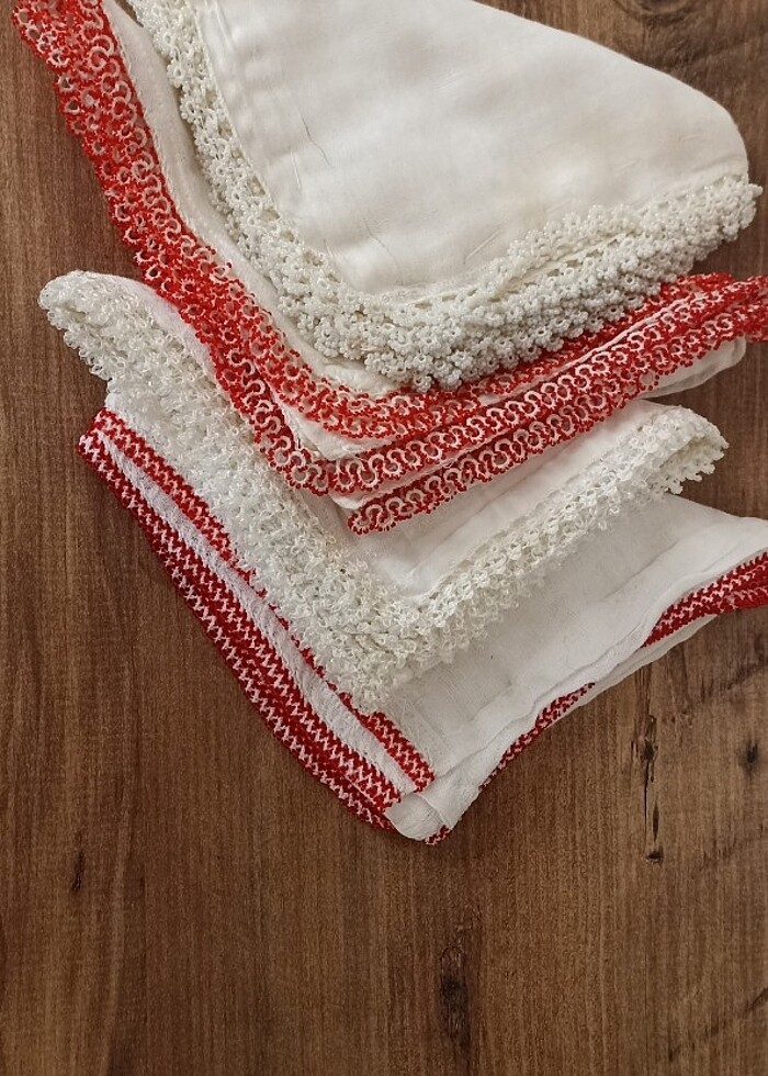 BONCUK OYALI PAMUKLU YAZMA  - Görsel 2