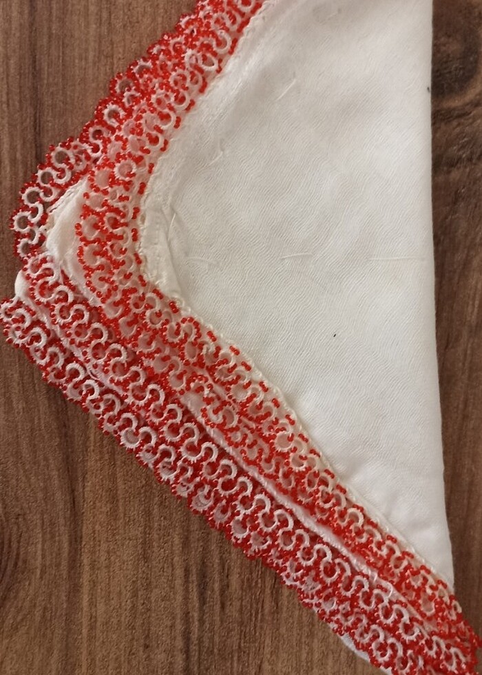 BONCUK OYALI PAMUKLU YAZMA  - Görsel 5