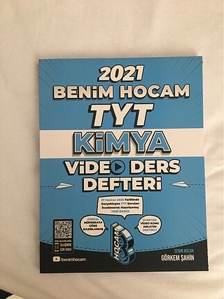 Benim hocam tyt kimya video ders defteri