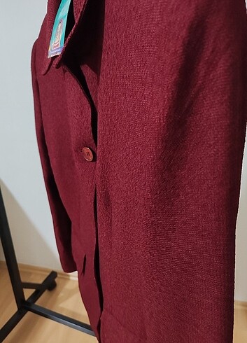 38 Beden bordo Renk Ceket