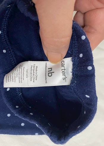Yenidoğan Beden Carters yeni dogan alt
