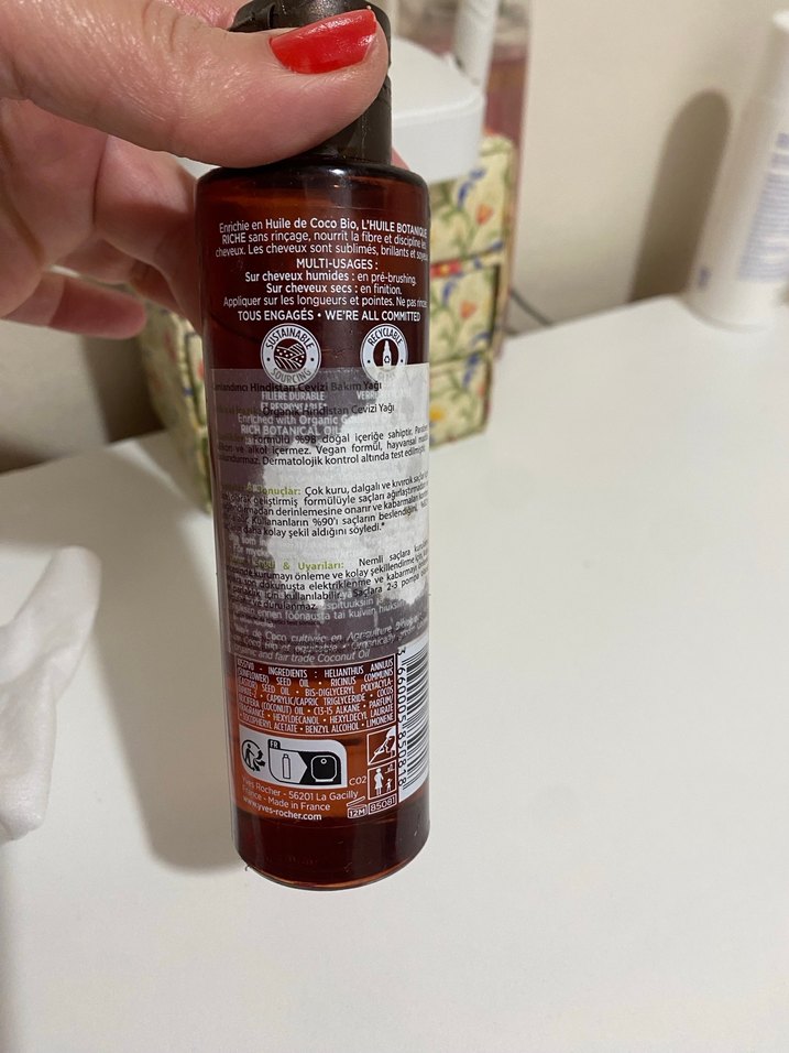 Yves Rocher Onarıcı Jojoba sac bakim yagi - Görsel 4