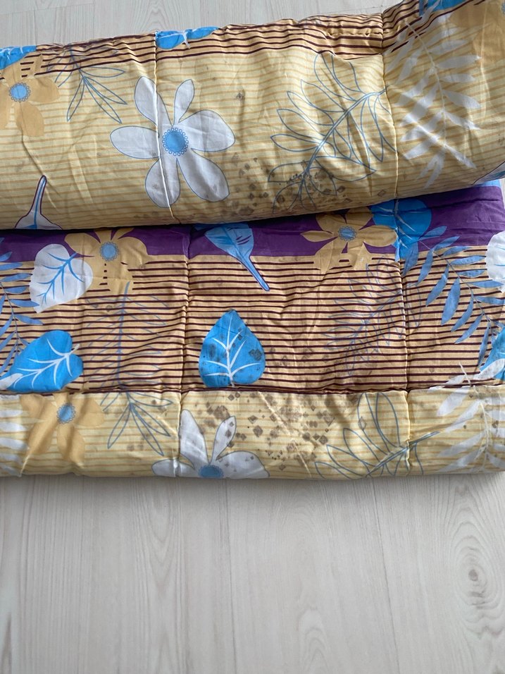 Çiçek Desenli Renkli  yorgan - Görsel 2